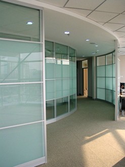 单层玻璃办公隔断系列